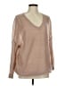 Free Press Metallic Tan Pullover Sweater Size M - photo 1