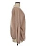 Free Press Metallic Tan Pullover Sweater Size M - photo 4