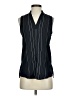 Etcetera 100% Polyester Black Sleeveless Blouse Size 00 - photo 1