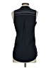 Etcetera 100% Polyester Black Sleeveless Blouse Size 00 - photo 2