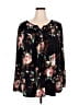 Assorted Brands Black 3/4 Sleeve Blouse Size 4X - photo 1