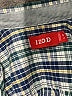 IZOD Checkered-gingham Green Long Sleeve Button-Down Shirt Size 5 - 6 - photo 3