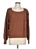 Unbranded 100% Acrylic Brown Pullover Sweater Size L - photo 1