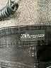 Zara Chevron-herringbone Black Jeans Size 2 - photo 7