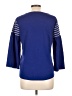 Chico's Blue 3/4 Sleeve Top Size Lg (2) - photo 2