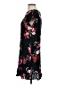 POPSUGAR 100% Rayon Floral Black Casual Dress Size XS - photo 5