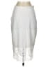 Express 100% Nylon Silver White Formal Skirt Size 2 - photo 1