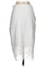 Express 100% Nylon Silver White Formal Skirt Size 2 - photo 2