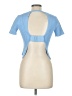 Zara Blue Short Sleeve Top Size L - photo 2