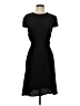 Scoop Solid Black Casual Dress Size S - photo 1