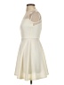 Aqua Solid Ivory Cocktail Dress Size XS - photo 5
