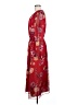 Vince Camuto 100% Polyester Floral Red Casual Dress Size M - photo 5