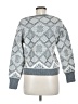 Elie Tahari Argyle Gray Pullover Sweater Size M - photo 2
