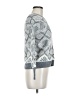 Elie Tahari Argyle Gray Pullover Sweater Size M - photo 4