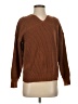 Shein 100% Acrylic Solid Brown Pullover Sweater Size S - photo 1