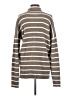 Splendid Stripes Brown Turtleneck Sweater Size S - photo 2