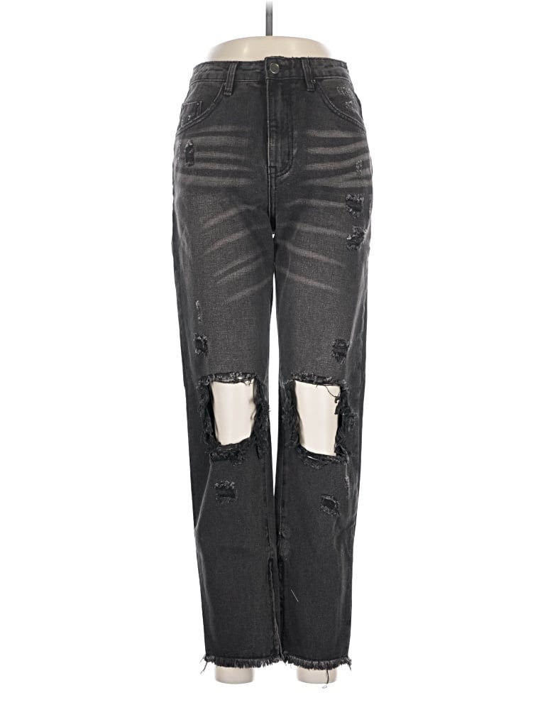 Pre-owned Polly Jeans In Black