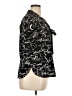 Alice Blue 100% Polyester Print Black Short Sleeve Blouse Size XL - photo 4