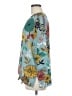 Le Lis 100% Polyester Teal 3/4 Sleeve Blouse Size M - photo 5