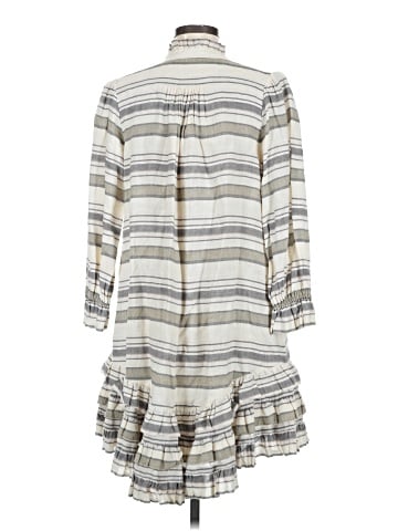 Zimmermann Linen Blend Ruffled Dress (view 2)