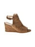 Miss Albright Tan Brown Wedges Size 9 1/2 - photo 1