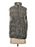 Thread & Supply Gray Faux Fur Vest Size S - photo 1