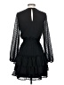 Express 100% Polyester Black Cocktail Dress Size XS - photo 2