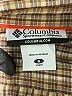 Columbia 100% Cotton Checkered-gingham Green Long Sleeve Button-Down Shirt Size 6 - photo 3