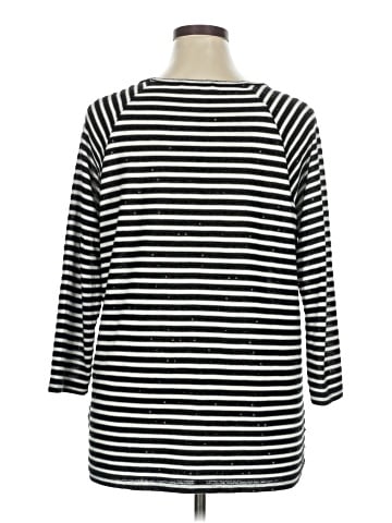 TWO by Vince Camuto 3/4 Sleeve T-Shirt (view 2)