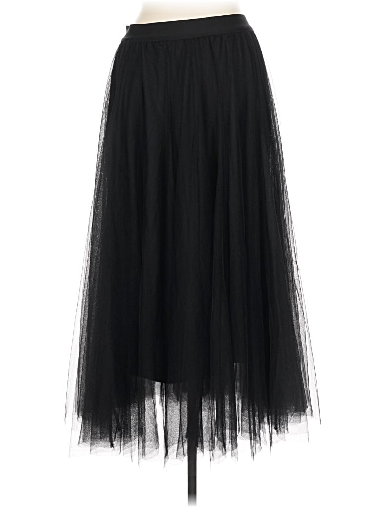 Pre-owned Oddi Formal Skirt In Black