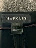 Harold's 100% Polyester Solid Black Dress Pants Size 6 - photo 7