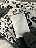 Ann Taylor LOFT Animal Print Ivory Long Sleeve Blouse Size M - photo 8