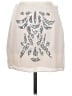 H&M 100% Polyester Graphic Ivory Formal Skirt Size 4 - photo 1
