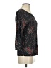 White Stuff Stars Black Gray 3/4 Sleeve Top Size UK 6 / US 2 - photo 4
