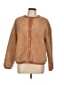 Prettygarden 100% Polyester Brown Cardigan Size L - photo 1
