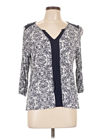 Skies Are Blue 3/4 Sleeve Blouse (view 1)