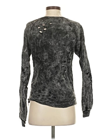 Black Orchid Denim Pullover Sweater (view 2)