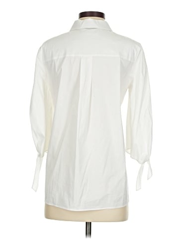 Lafayette 148 New York 3/4 Sleeve Blouse (view 2)