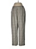 On 34th Plaid Gray Casual Pants Size M - photo 1
