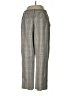 On 34th Plaid Gray Casual Pants Size M - photo 2