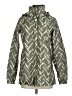 The North Face 100% Polyester Print Green Windbreaker Size XS - photo 1