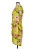 Express Tropical Floral Yellow Casual Dress Size M - photo 5