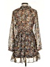Zara Floral Brown Casual Dress Size XS - photo 2
