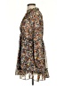 Zara Floral Brown Casual Dress Size XS - photo 5