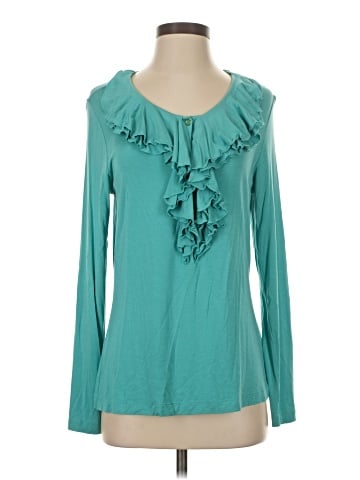 Isaac Mizrahi LIVE! Long Sleeve Blouse (view 1)
