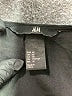 H&M 100% Polyester Black Casual Dress Size 10 - photo 7