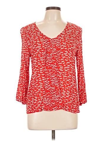 19 Cooper 3/4 Sleeve Blouse (view 1)