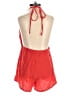 Sabo Solid Red Romper Size XS - photo 2