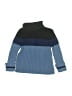 Copper Key 100% Acrylic Color Block Blue Turtleneck Sweater Size 4 - photo 1