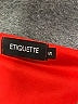 Etiquette Print Red Casual Skirt Size S - photo 4